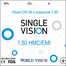 Vision CR-39 1,50 HMC+EMI Астигматична фото 1