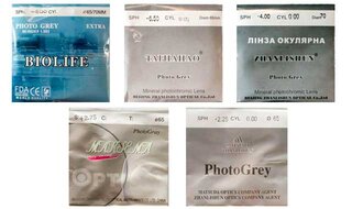 Фотохромна лінза (сірий)
