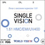 Vision з індексом 1,61 HMC+EMI+UV400 фото 1