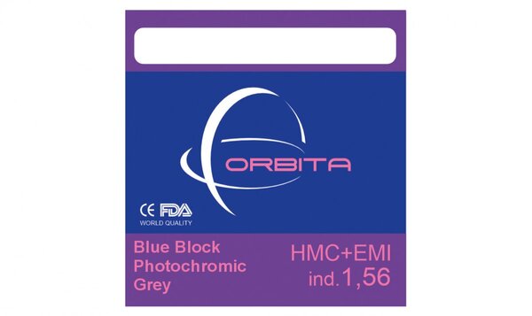 Biomax ФХС BLUEBLOCK (сіра) 1,56