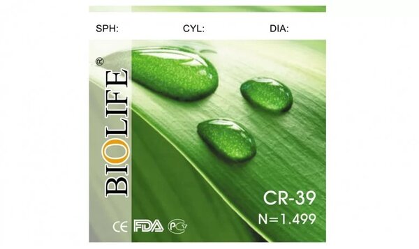 Biolife CR-39 без покриття
